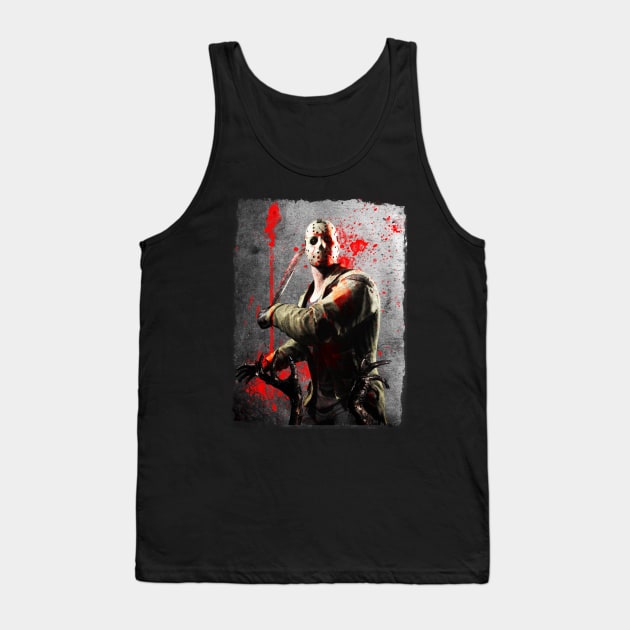 Jason Tee Tank Top by Crazy Squirrel Graphics